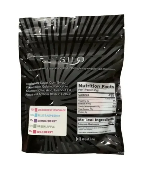 silo jubes microdose gummies 5000mg