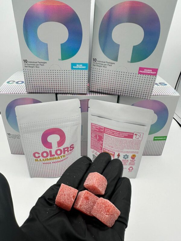 Buy Colors Illuminate Mushroom Gummies Online